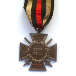 German WWI Honour Cross of the World War 1914/1918 with Swords: Imperial