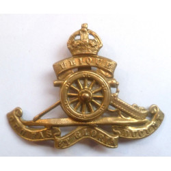 WW2 Royal Artillery Cap Badge - British Military Insignia