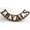 Loyals (North Lancashire) Loyal Regiment Shoulder Title - British Military Insignia