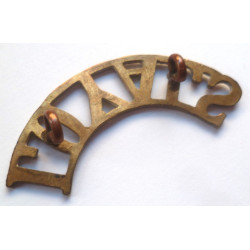 Loyals (North Lancashire) Loyal Regiment Shoulder Title - British Military Insignia