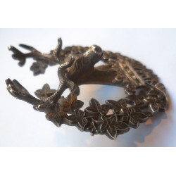 Gordon Highlanders Officers Bonnet/Glengarry Badge - British Military Insignia