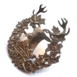 Gordon Highlanders Officers Bonnet/Glengarry Badge - British Military Insignia