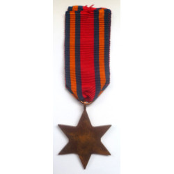 WW2 Burma Star Campaign Medal - British Military Insignia