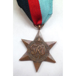 A collection of 1939 - 1945 British Star Medal - British Military Insignia - British Military Insignia