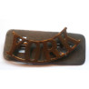 Yorkshire Regiment Brass Shoulder Title - British Military Insignia