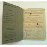 WW2 German Wehrpass- Third Reich Insignia