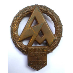 WW2 German SA Tinnie/Rally, Brigade Aufmarsch in Cottbus 1935- Third Reich Insignia