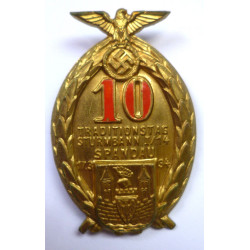 WW2 German SA Traditionstag Strumbann I/14 Spandau 1934 Rally Badge/Tinnie - Third Reich Insignia