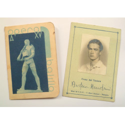 (Italy) ONB. Opera Nazionale Balilla Card + Shooting Membership