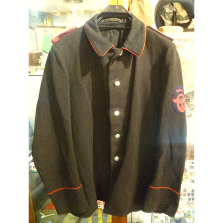 WW2 German Feuerschutzpolizei (Fireman) Work Uniform - Third Reich Insignia