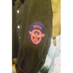 WW2 German Feuerschutzpolizei (Fireman) Work Uniform - Third Reich Insignia