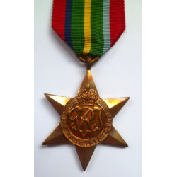 WW2 Pacific Star Medal - British Military Insignia