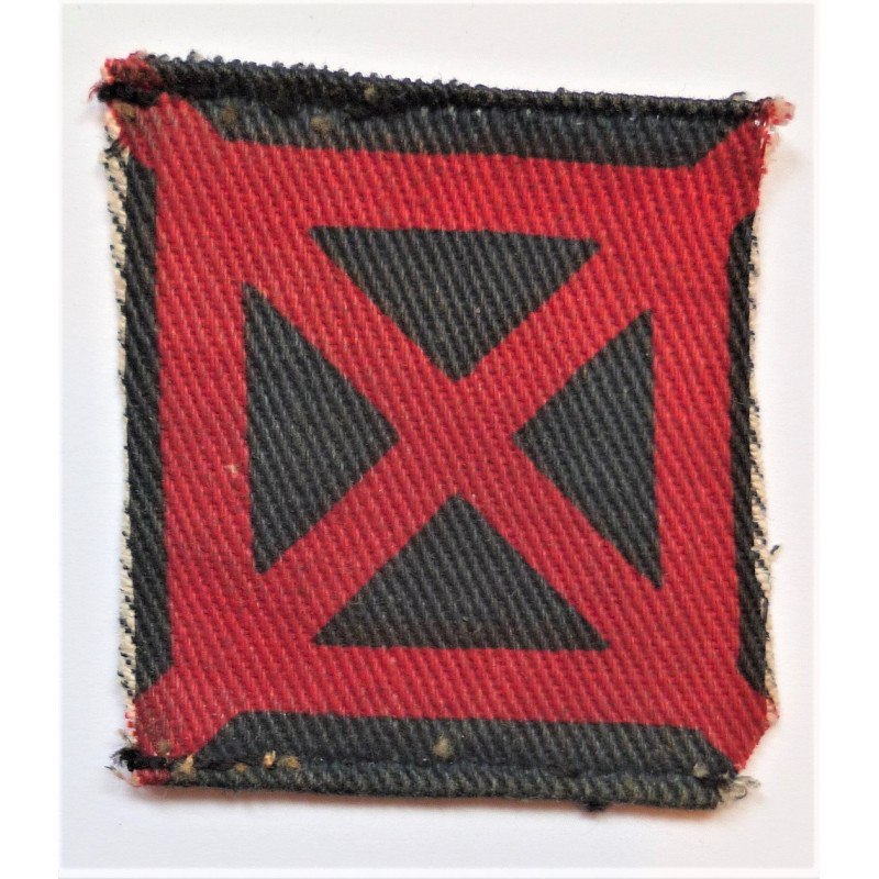 42nd Army Group Royal Artillery AGRA Cloth Formation Sign