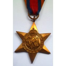 WW2 Burma Star Medal - British Military Campaign Insignia