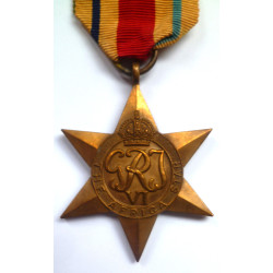 WW2 Africa Star Medal With 8th Army Clasp - British Military Campaign Insignia