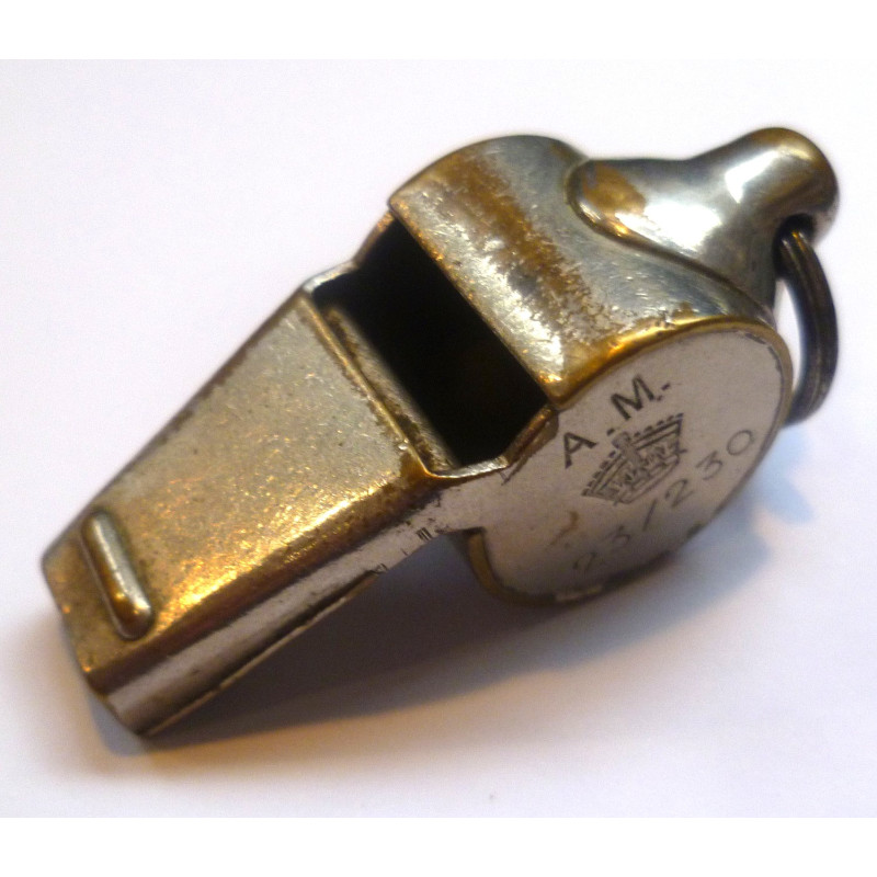 WW2 RAF Ditching Whistle - Royal Air Force - Air Ministry