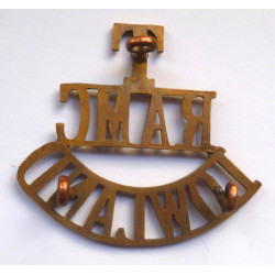 Territorial Royal Army medical Corps T/RAMC Shoulder Title Badge - British Military Insignia