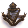 Connaught Rangers Officers Bronze Cap Badge - British Military Insignia