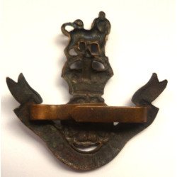The Loyal Regiment Officers Bronze Cap Badge - British Military Insignia