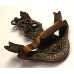 The Loyal Regiment Officers Bronze Cap Badge - British Military Insignia