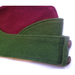 Original WW2 Royal Pioneer Corps (Labour) Coloured Side Cap - British Military Insignia