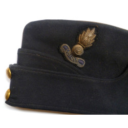 Original WW2 Royal Engineers Coloured Side Cap - British Military Insignia