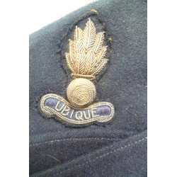 Original WW2 Royal Engineers Coloured Side Cap - British Military Insignia