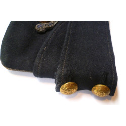 Original WW2 Royal Engineers Coloured Side Cap - British Military Insignia