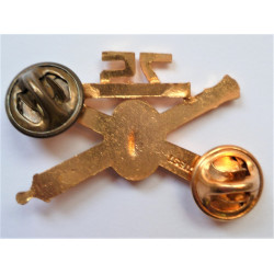 United States 75th Coastal Artillery Officers Collar Device/Badge