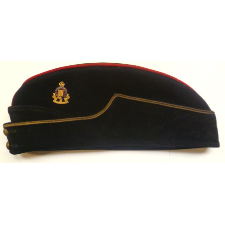 Original WW2 Royal Army Ordnance Corps Coloured Side Cap - British Military Insignia