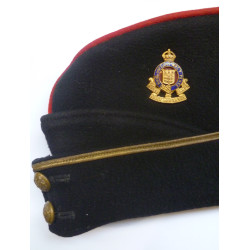 Original WW2 Royal Army Ordnance Corps Coloured Side Cap - British Military Insignia