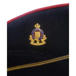Original WW2 Royal Army Ordnance Corps Coloured Side Cap - British Military Insignia