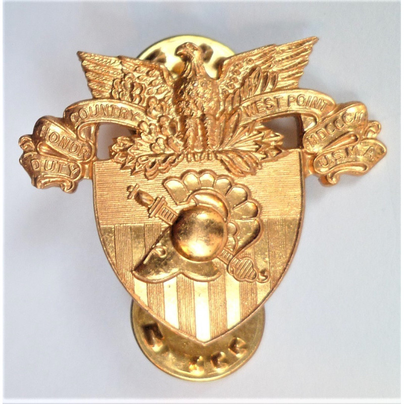 United States Military Academy Officers Collar Device/Badge