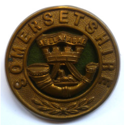 Somersetshire Regiment Helmet Plate Center - British Military Insignia