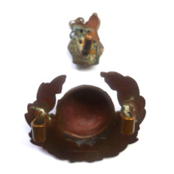 Royal Marines Officers Bronze Cap/Beret Badge - British Military Insignia