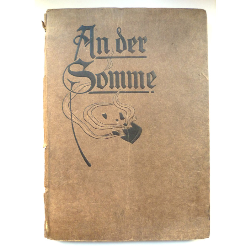 An Der Somme - WW1 German Book "In the Somme"