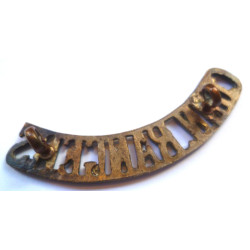 Connaught Rangers Brass Shoulder Title - British Military Insignia