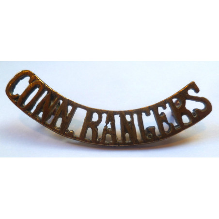 Connaught Rangers Brass Shoulder Title