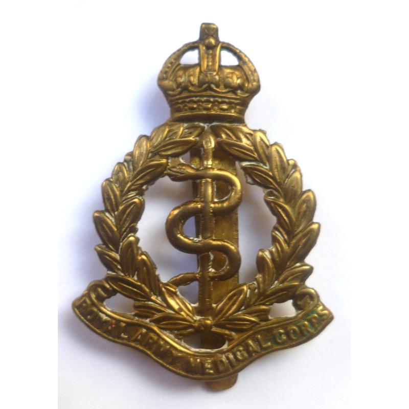 WW2 Royal Army Medical Corps Cap Badge - British Military Insignia