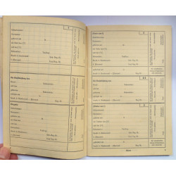 Ahnenpass/Ancestral Passport Document - German Third Reich