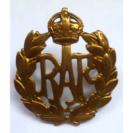 WW2 Royal Air Force Corps Cap Badge - RAF British Military Insignia