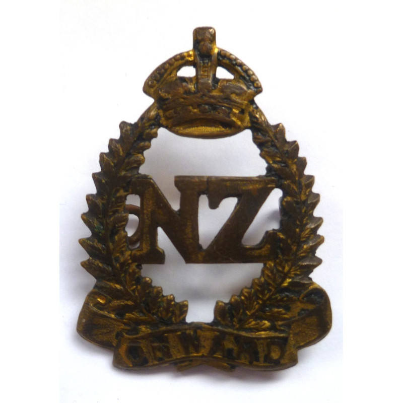 New Zealand Expeditionary Force Cap Badge - British Military Insignia