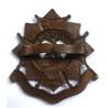 Bedfordshire & Hertfordshire Bronze Officers Cap Badge - British Military Insignia