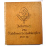 RAD Labour Service Year Book 1937/38 - German Third Reich