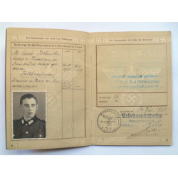 Arbeitsbuch, German State Labour Record Book - German Third Reich