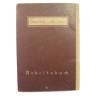 Arbeitsbuch, German State Labour Record Book - German Third Reich