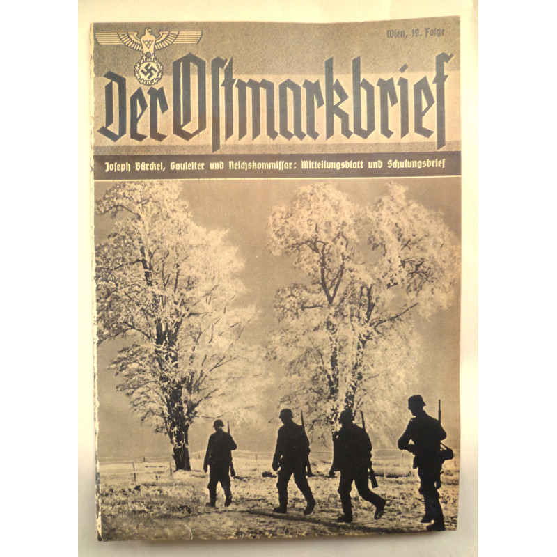Propaganda magazine "Der Ostmarkbrief" - German Third Reich