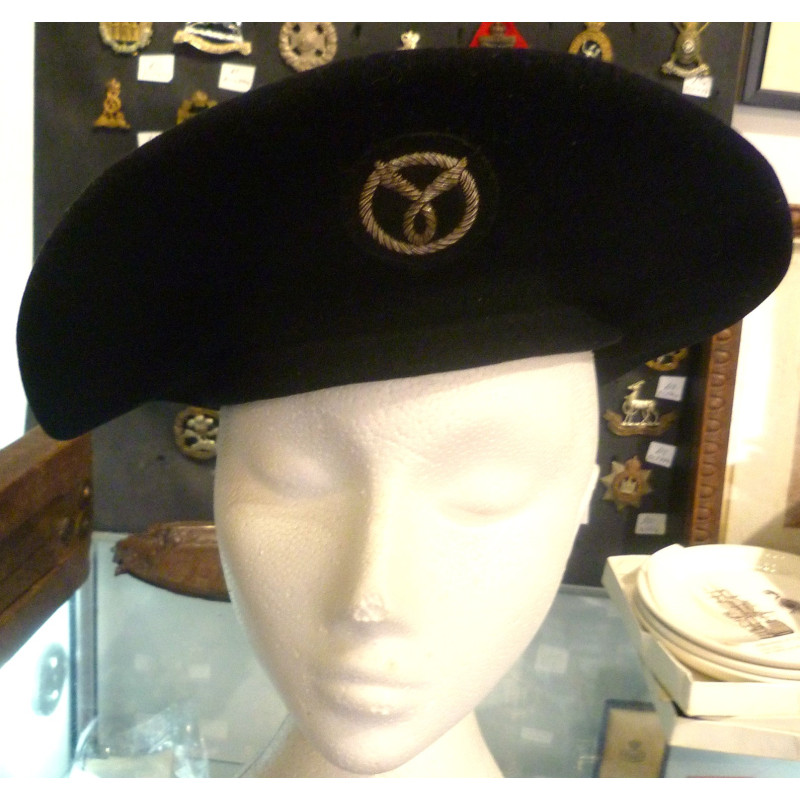 WW2 French Vichy Milice Wide Blue Beret - Vichy France