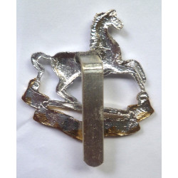 King's Liverpool Regiment Staybrite Cap Badge - British Military Insignia
