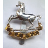 King's Liverpool Regiment Staybrite Cap Badge - British Military Insignia